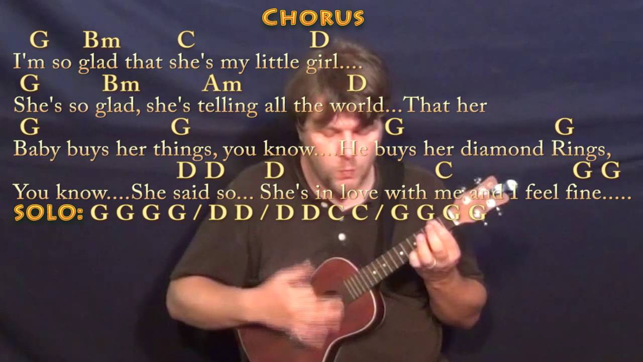 I Feel Fine (Beatles) Ukulele Cover Lesson with Chords/Lyrics