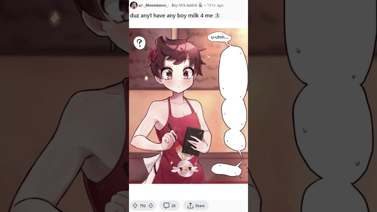 Iced BOY MILK Latte 🏳️&zwj;🌈 #shorts #voiceover #reddit