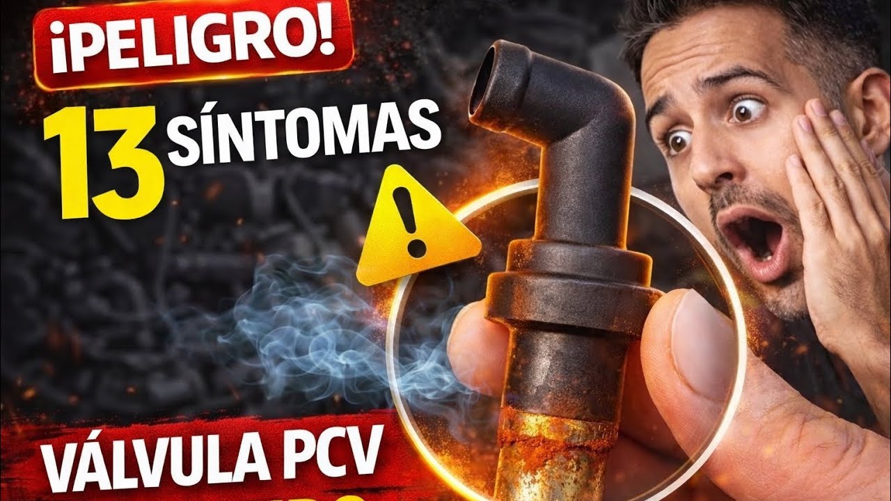 Si tu coche hace esto, la válvula PCV ya está fallando (y pocos lo notan)
