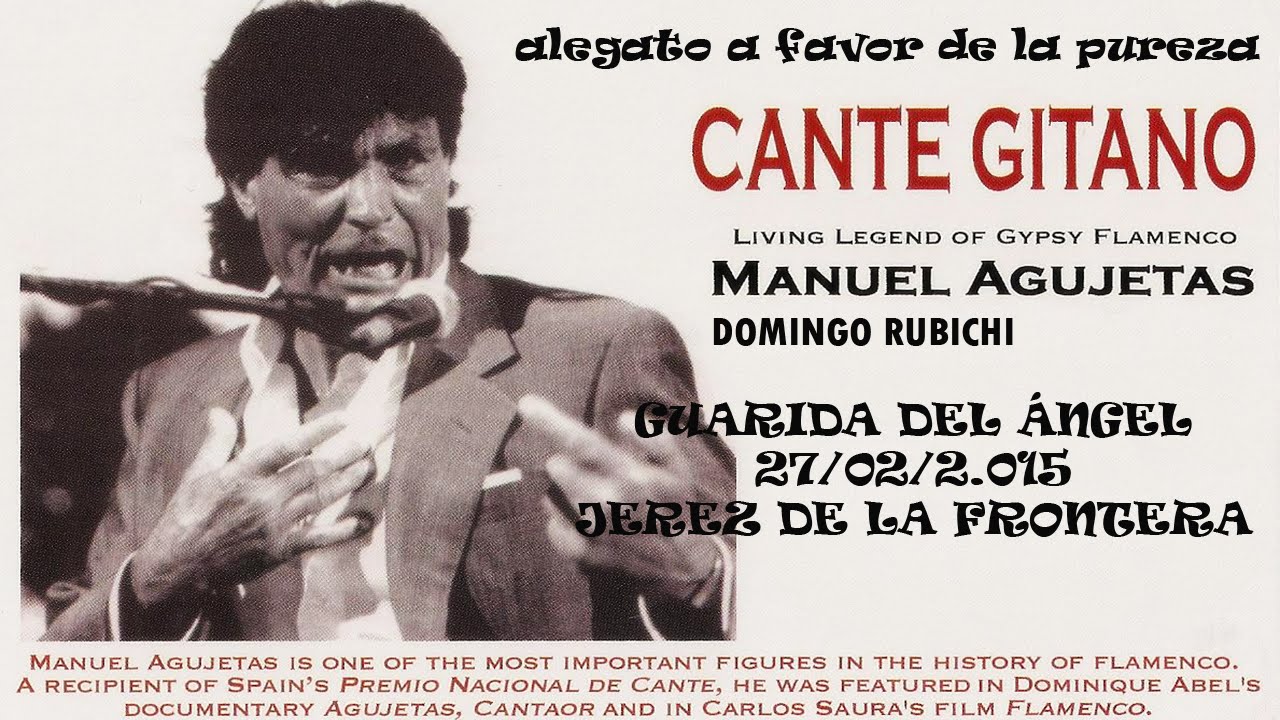 MANUEL AGUJETAS / DOMINGO RUBICHI - EN LA GUARIDA DEL ÁNGEL - 27/02/2.015 JEREZ