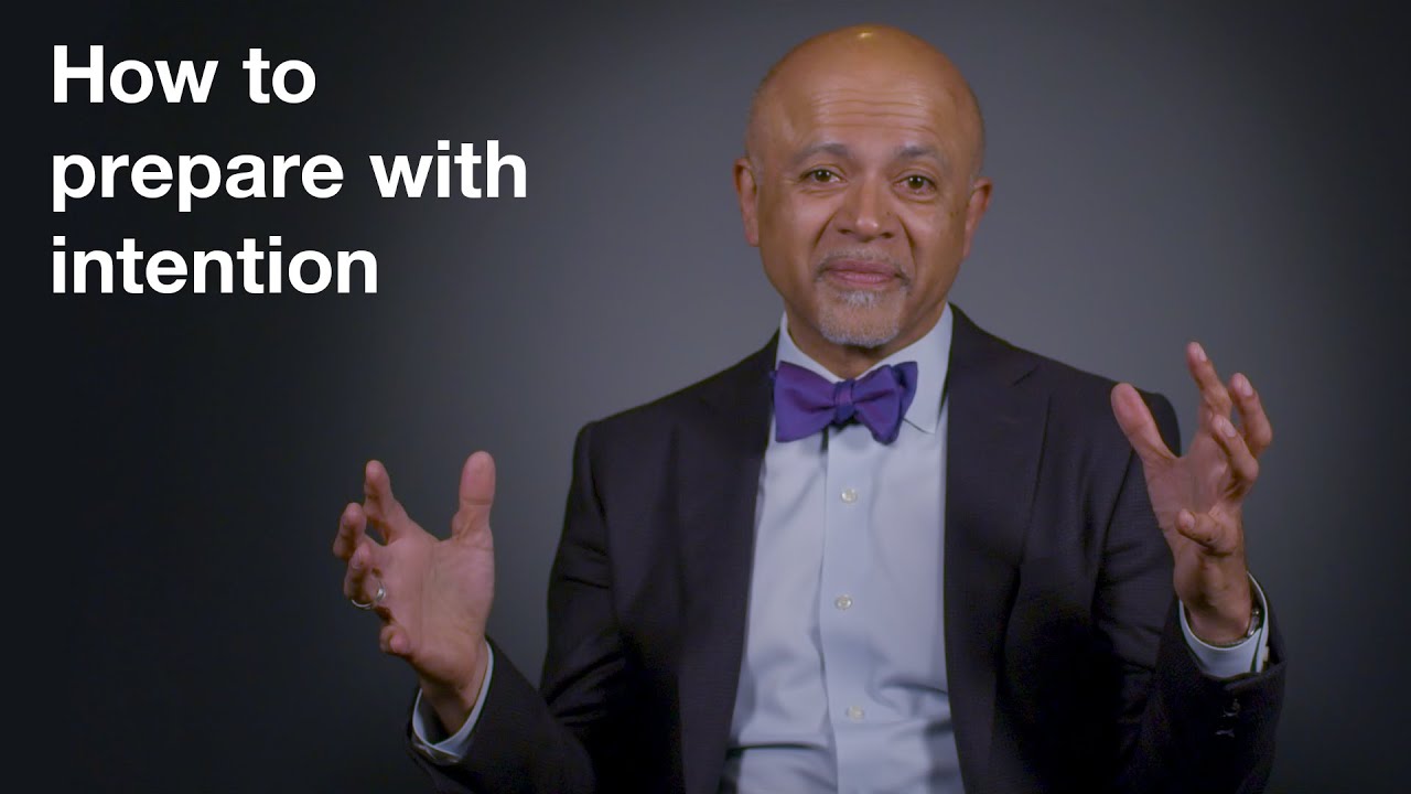 How to Prepare with Intention