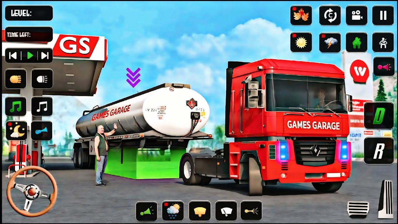 Oil Tanker Truck Transportation Game | Android Gameplay |