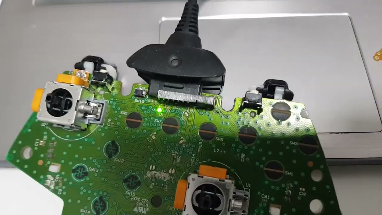 Trocando e calibrando analogicos Controle xbox 360