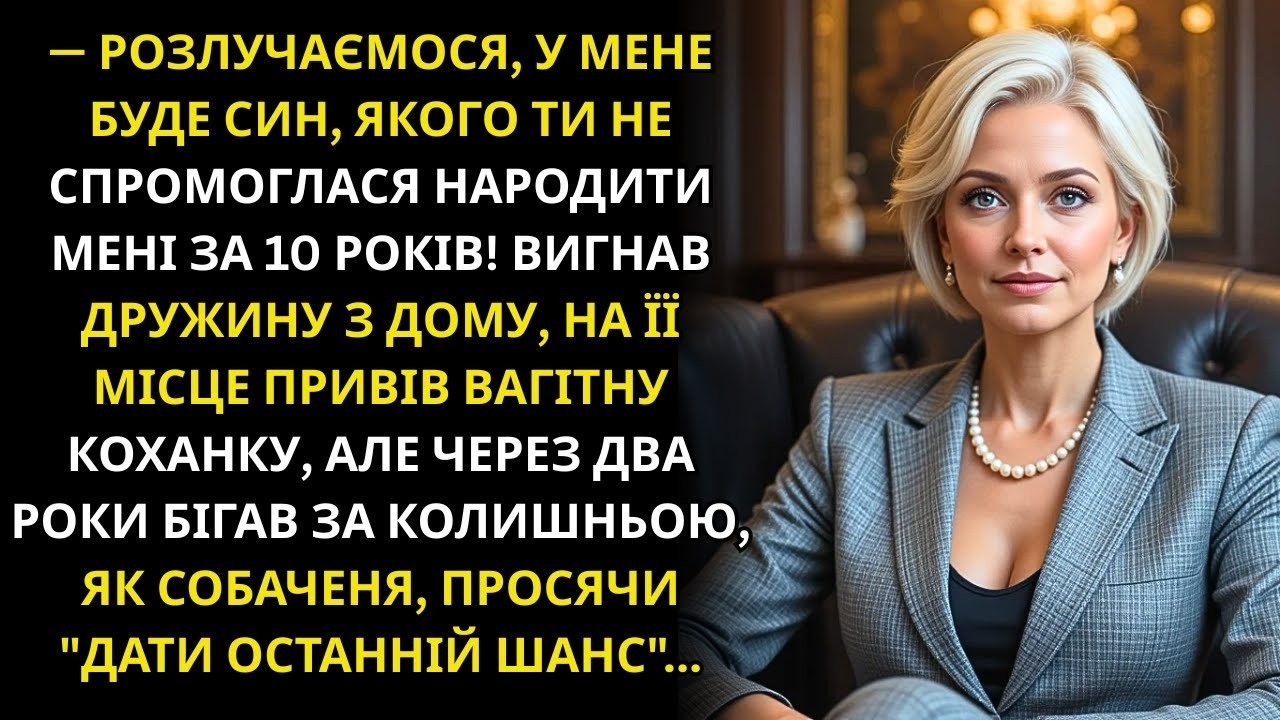 Чоловік вигнав мене, щойно коханка завагітніла, але дещо він не врахував