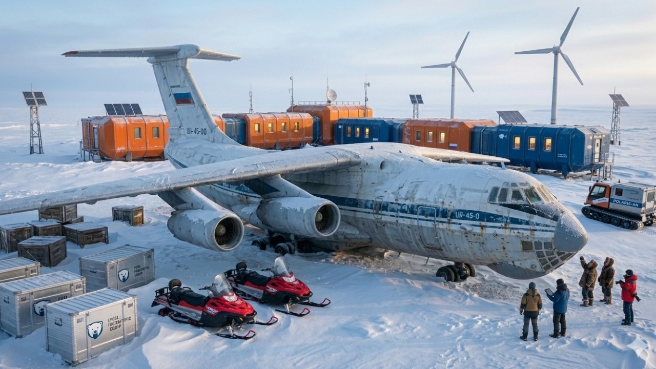Forgotten Il-76 Lost in Snow for Years – Insane Restoration & Epic Cargo Flight