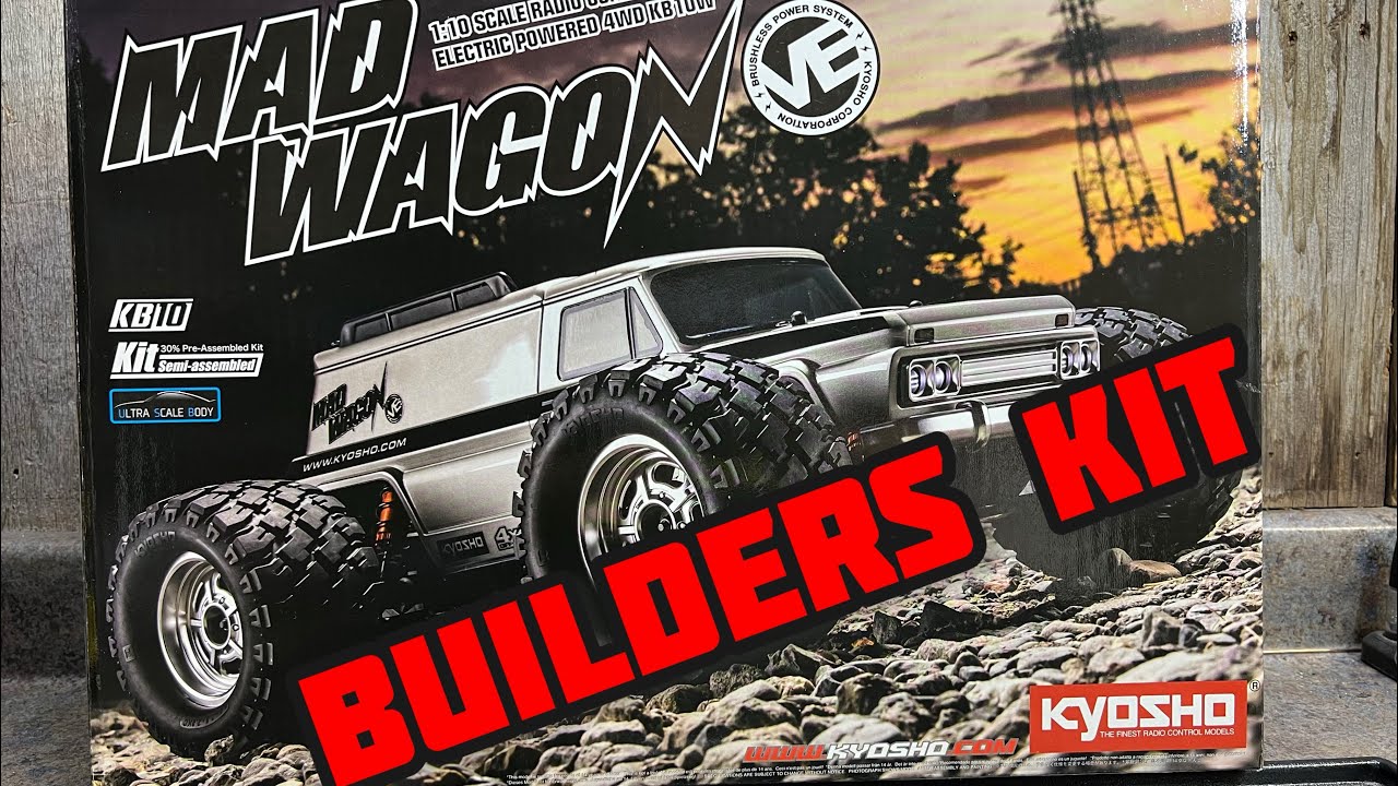 Kyosho Mad Wagon kb10 assembly kit 1/10 basher 34702