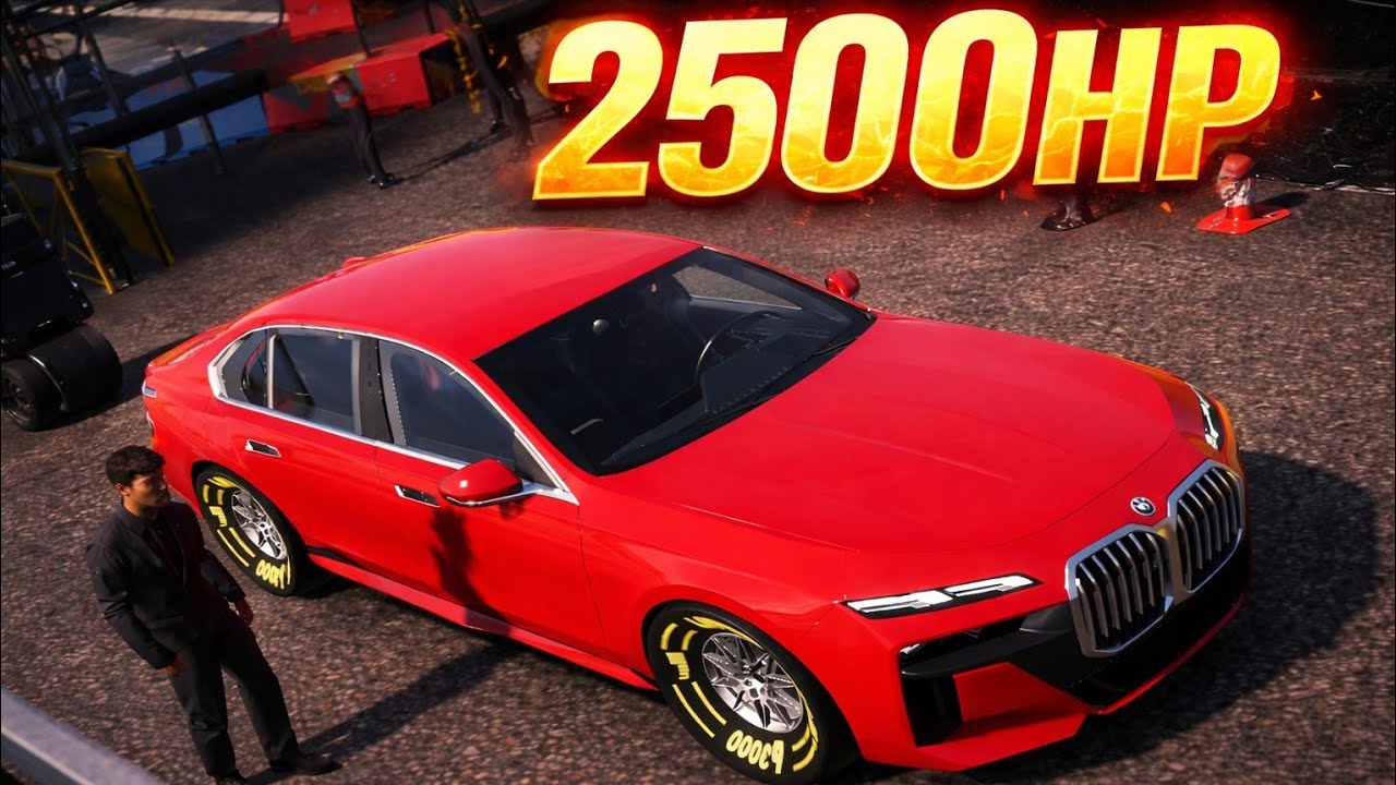 2500HP BMW i7 Drag Tune 🚀 | CPM2 Update 1.2.3.2 | Insane Launch!