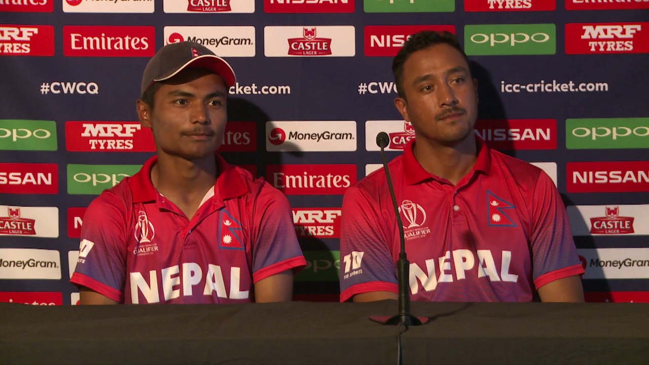 CWCQ: Nepal - Paras Khadka and Rohit Kumar - Post match Press Conference - 12 March 2018