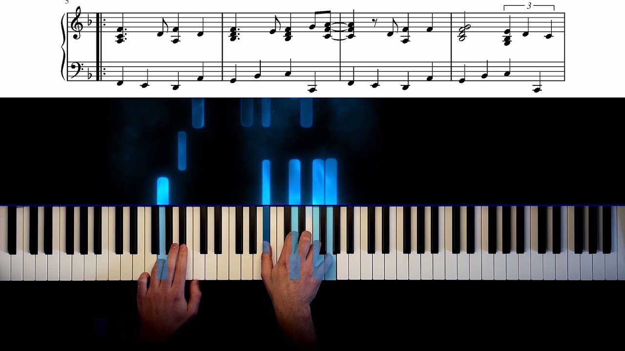 Beyond the Sea (La Mer) - Piano Tutorial + Sheet Music