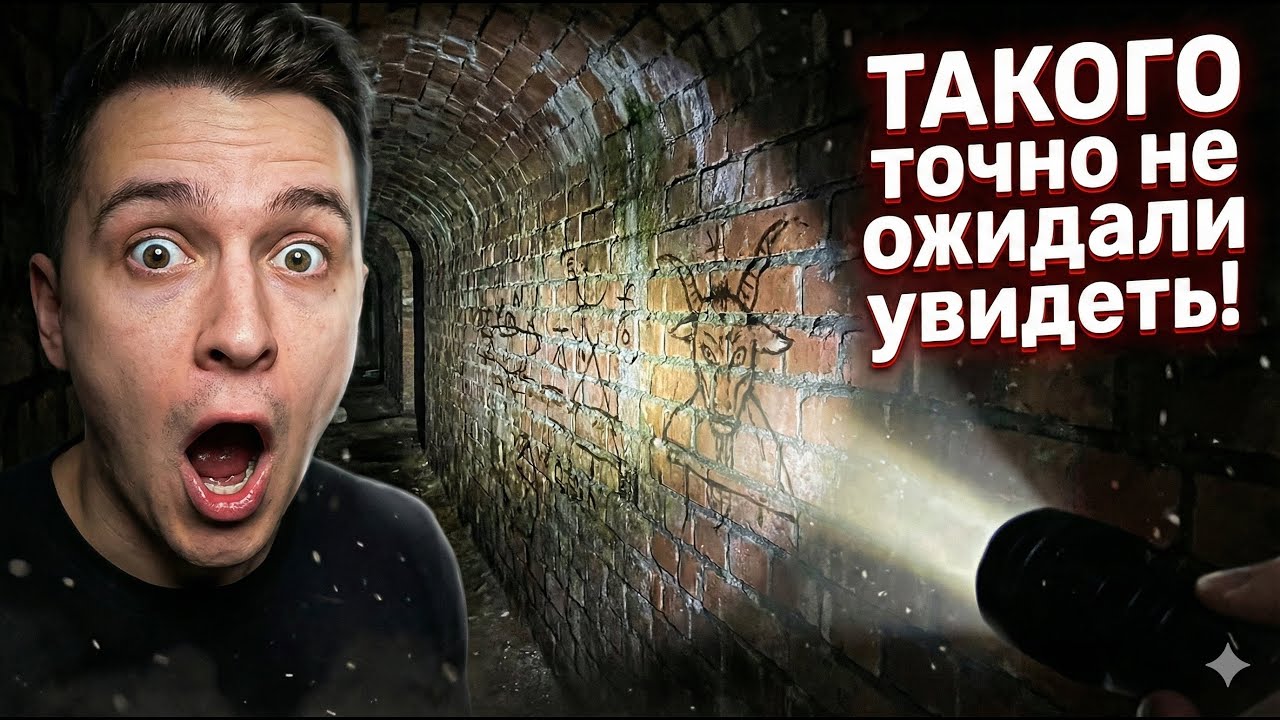 ТАКОГО точно не ожидали увидеть! Подземные ходы Измаила. Подземелье.