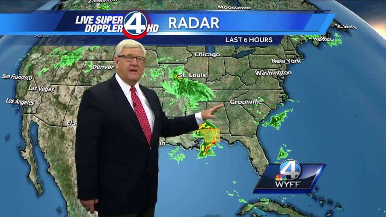 Drizzle early, afternoon showers.