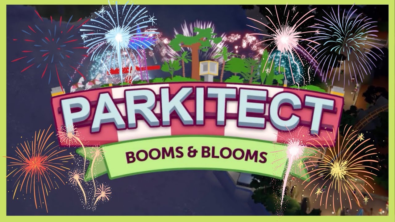 Analysing The New DLC booms & Blooms (Parkitect)