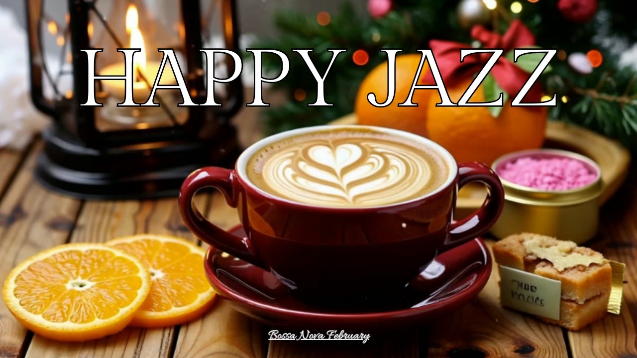 Happy February Jazz ☕ Delicate Bossa Nova Piano & Jazz Cafe Background Music for Upbeat Moods