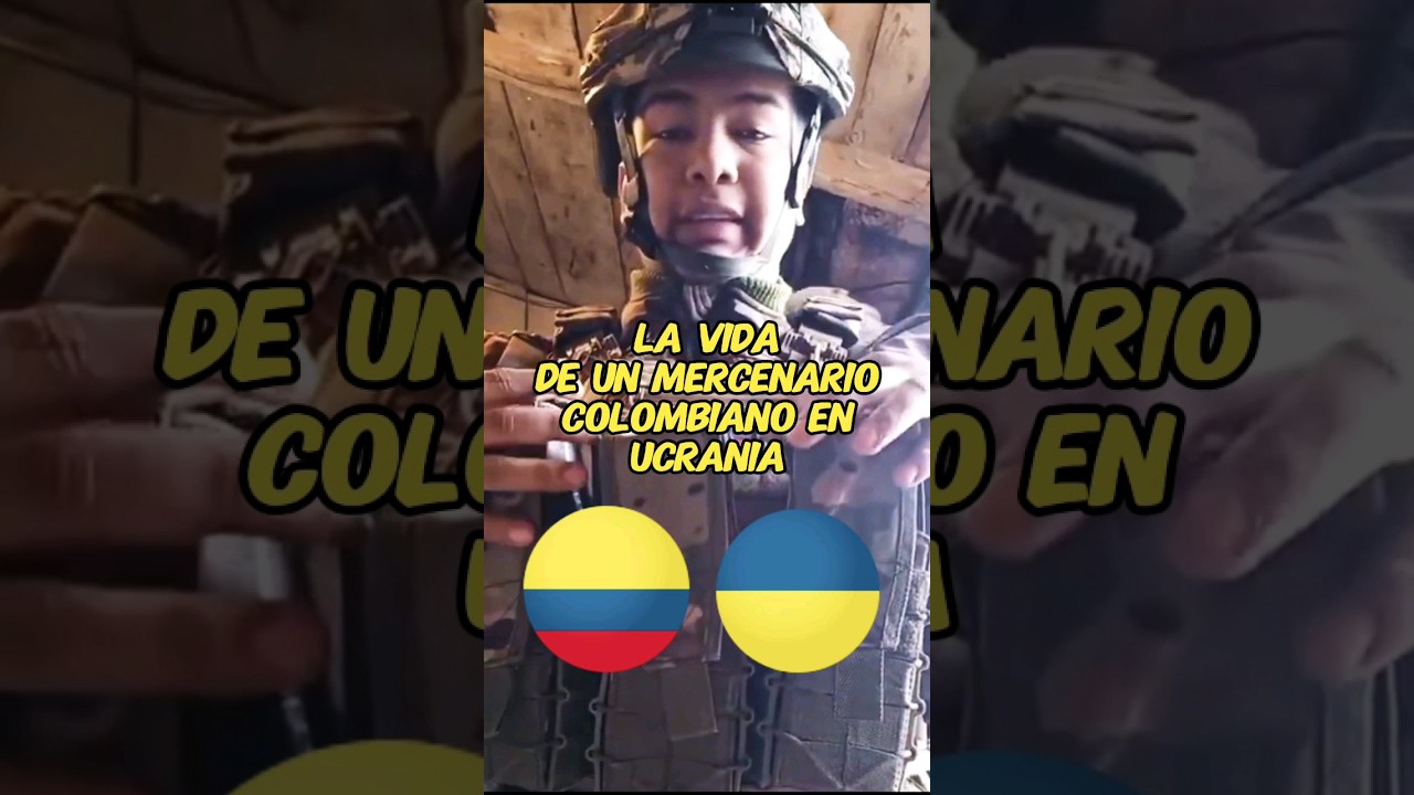 La realidad de los mercenarios colombianos en Ucrania #viral #ucrania #rusia