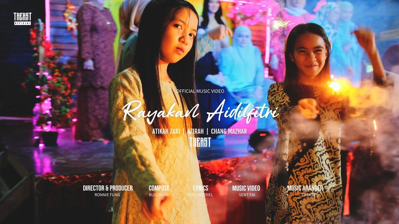 Rayakan Aidilfitri - Treast (Official Music Video)
