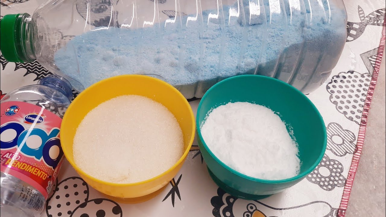 💰 NUNCA +COMPREI SABÃO LÍQUIDO\6 COLHERES DE AÇÚCAR 6 DE SABÃO EM PÓ 3 DE SAL