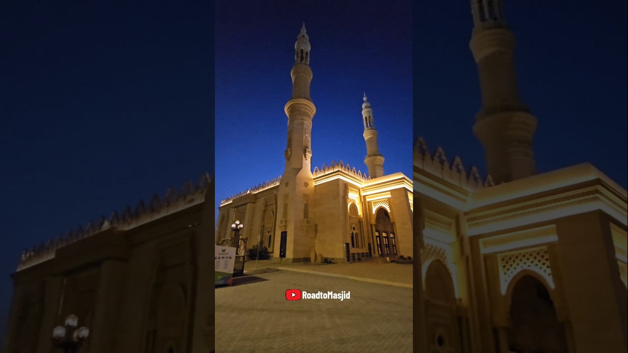 Beautiful Al Muflihoon Masjid #shorts #viral #shortsvideo #foryou #mosque #dubai #roadtomasjid