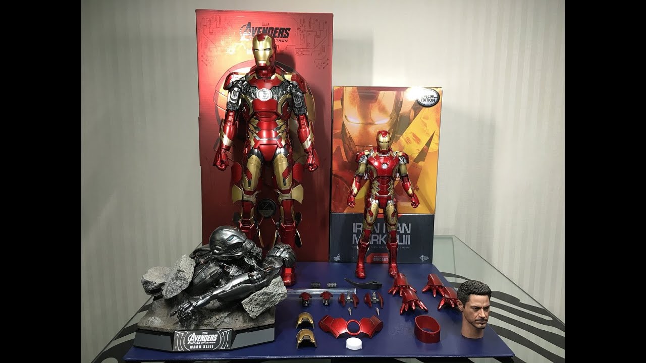 1/4 scale Mark 43 Iron Man by Hot Toys from Age of Ultron