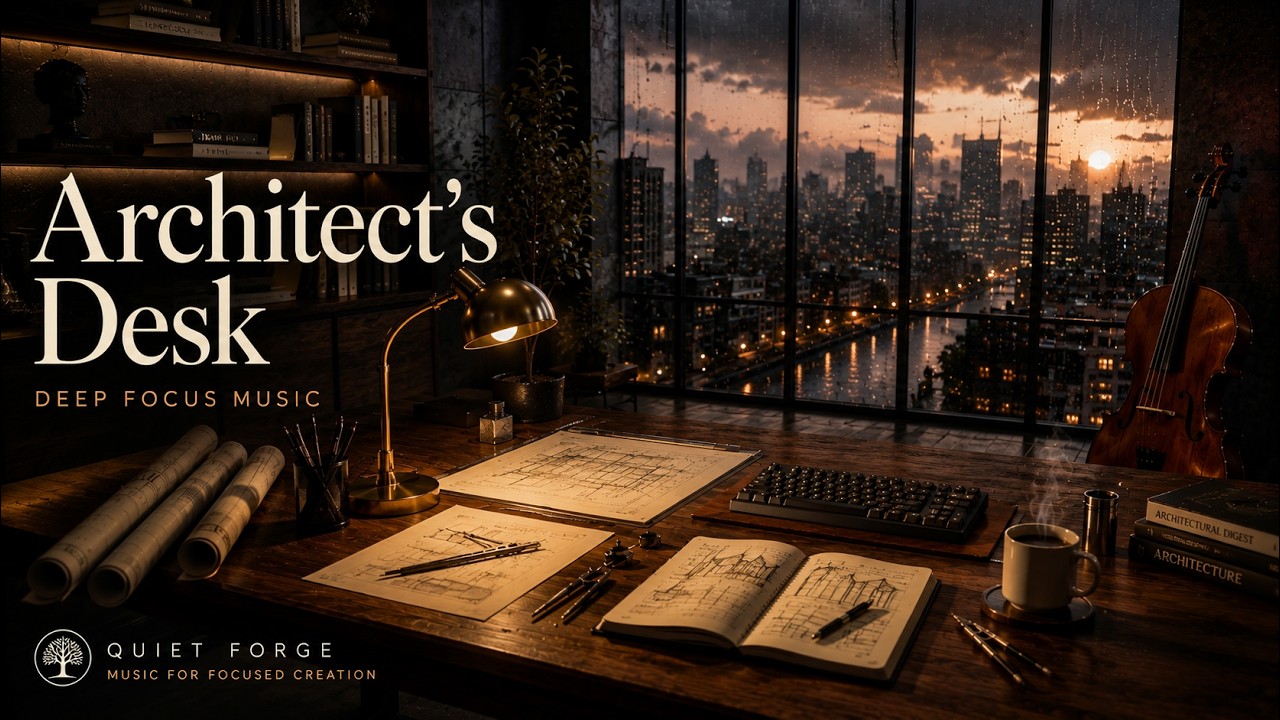 The Architect's Desk | Deep Focus Music for Creative Work (Ambient Orchestral)
