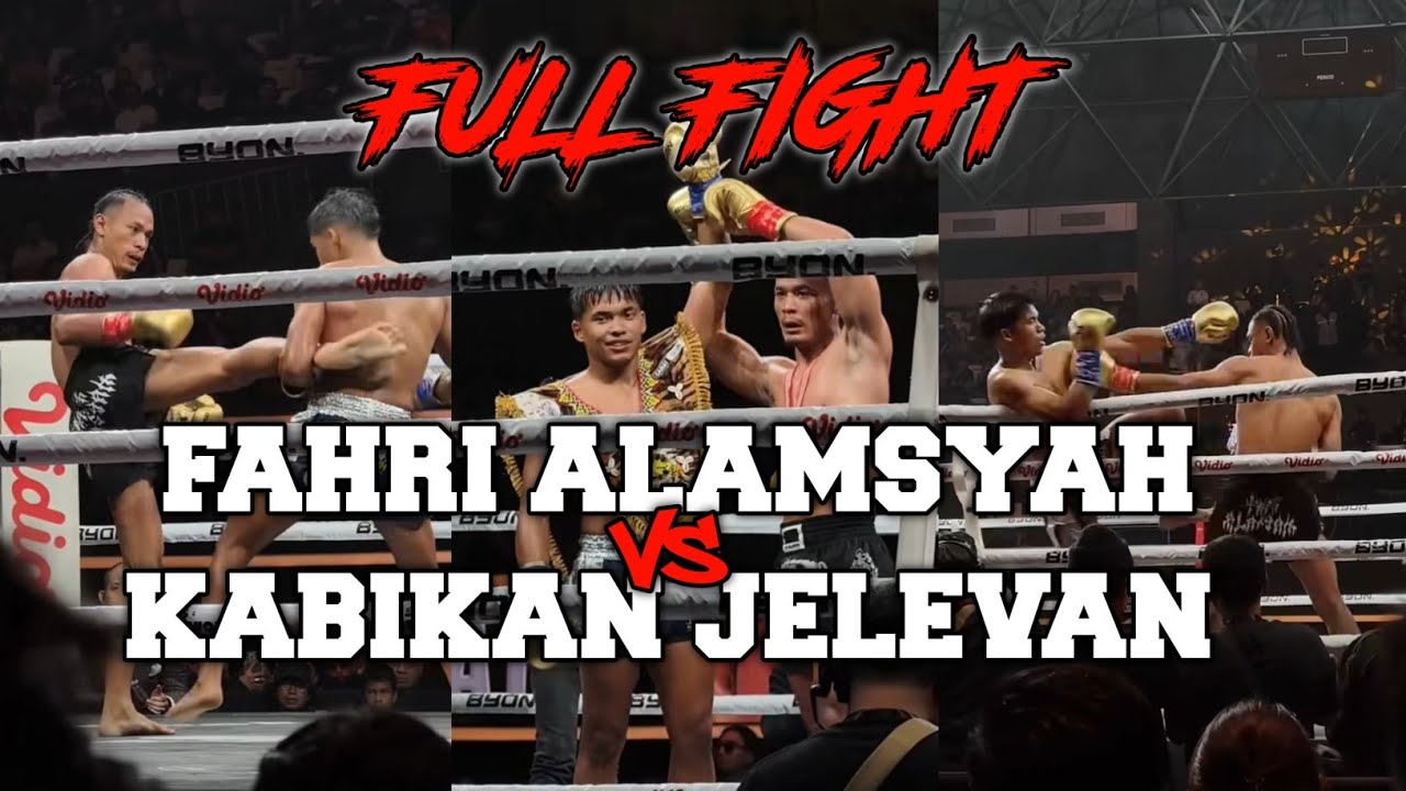 FAHRI VS KABILAN FULL FIGHT - BYON COMBAT VOL 6 INDONESIA VS MALAYSIA 