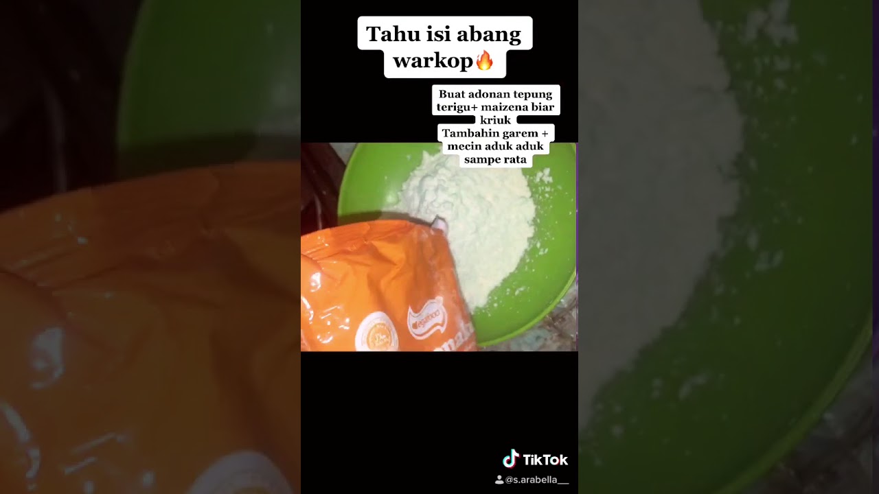 Cara membuat tahu isi toge