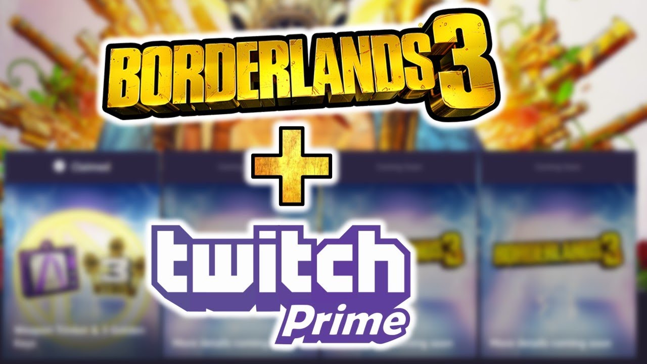 Borderlands 3 Twitch Prime Tutorial - How To Claim / Redeem Caster Blaster And Free Golden Keys