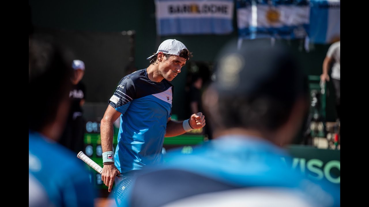 Guido Pella Vs Erik Arutiunian - Copa Davis 2021