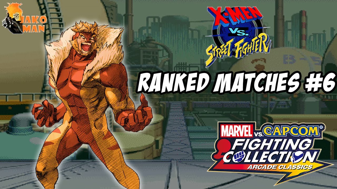 MVC Fighting Collection: X-Men VS Street Fighter Ranked Matches #6