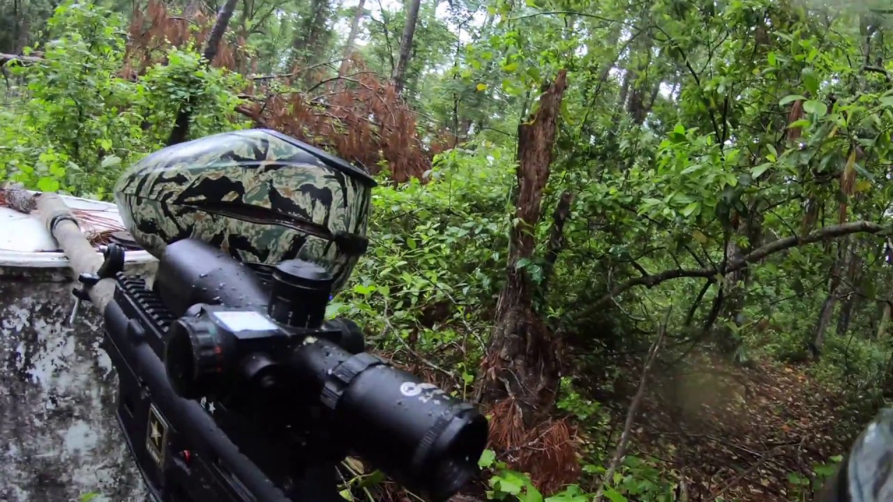 Woodsball Paintball Highlights with GoPro Hero 6 at Paintball Adventures Jacksonville Florida