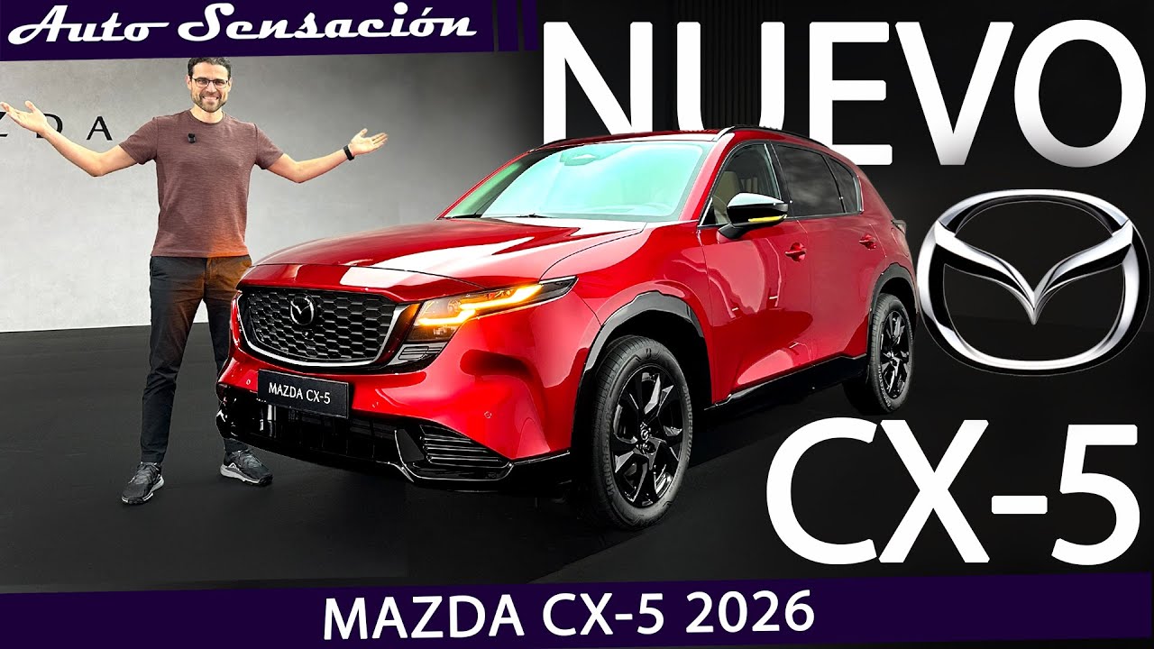 Presentación Mazda cx-5 2026 . La evolución cuidadosa de un SUV casi perfecto.
