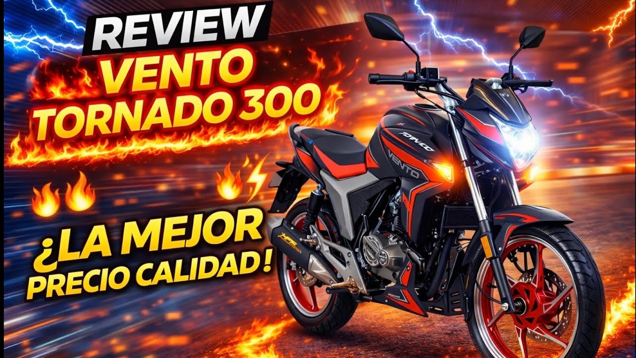 La Mejor De La Marca? | Review Vento Tornado 300