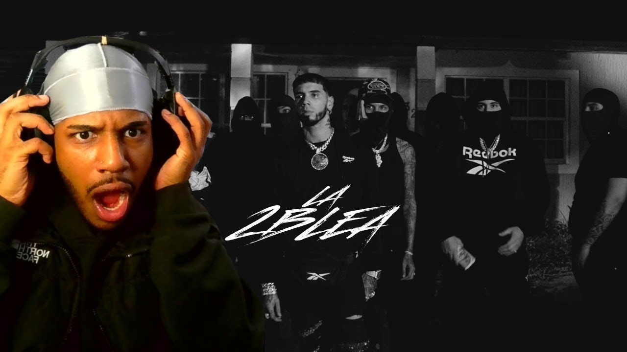 Reacting to Anuel AA - LA 2BLEA (Visualizer Oficial) + REVIEW
