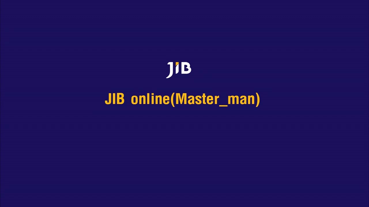 JIB onlineMaster man
