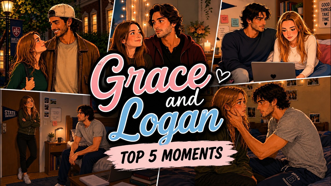 Off Campus Logan and Grace Top 5 Scenes | The Mistake | Elle Kennedy