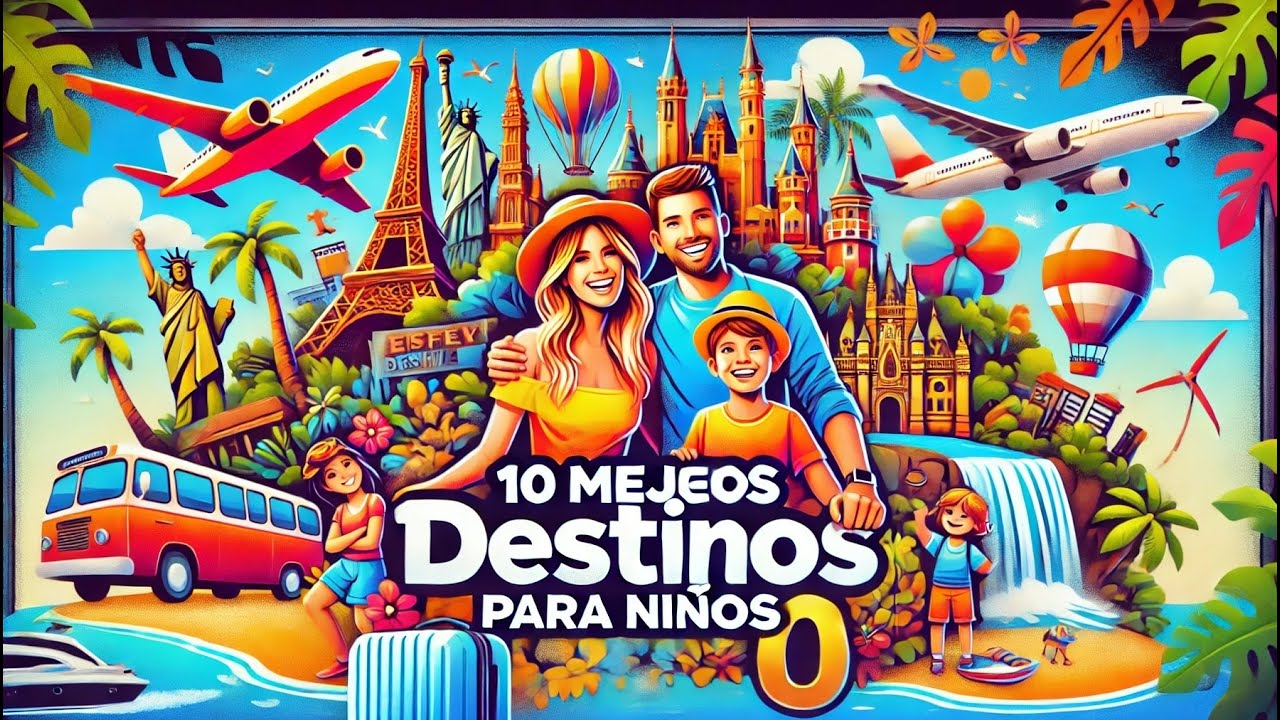 Los 10 Mejores Destinos para Viajar con Ni&ntilde;os