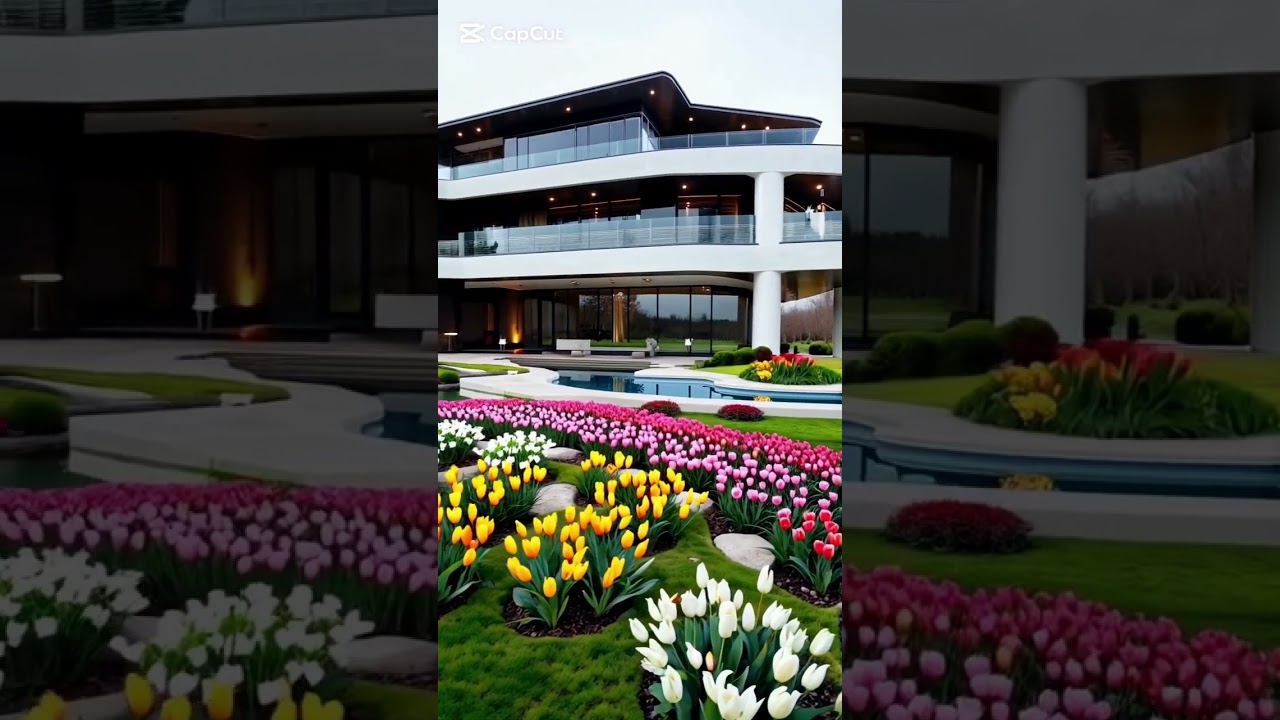 Beautiful House with big garden #home #garden #explore #youtubeshorts