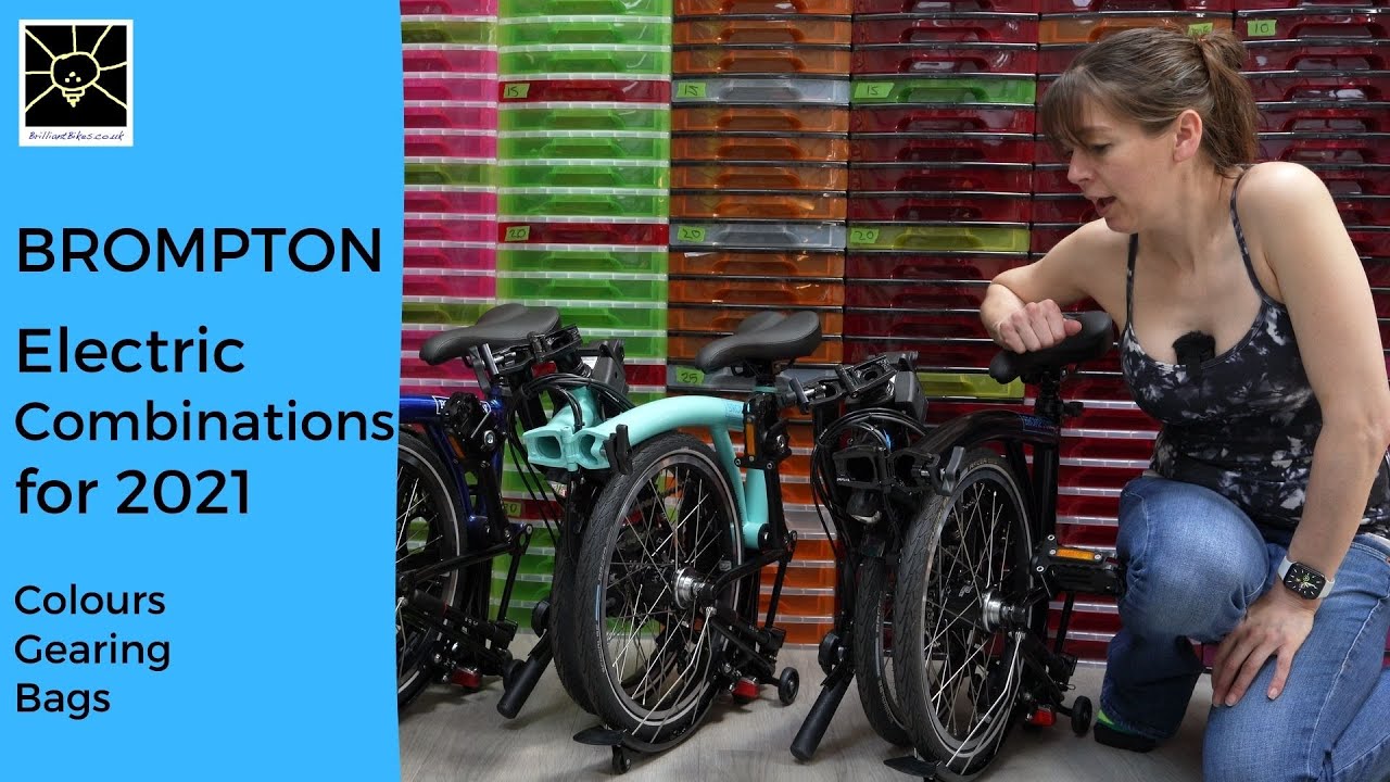 Brompton Electric 2021 Colours and Options
