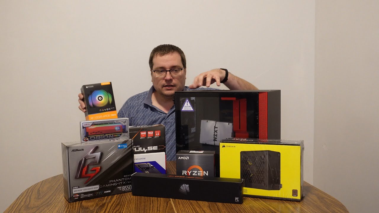 AMD - Team Red themed build - NZXT H210