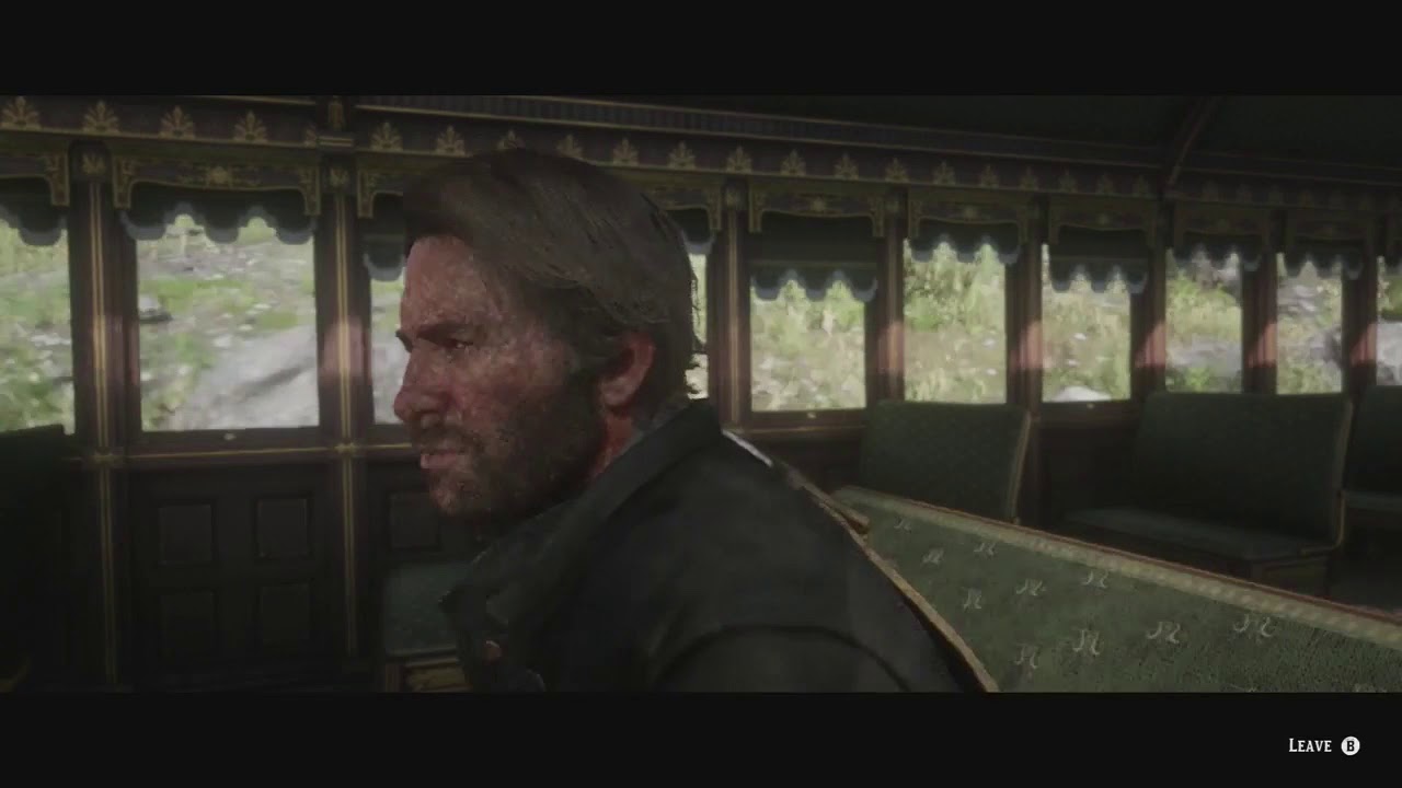 Red Dead Redemption 2: Cinematic Train Ride - No Commentary #2
