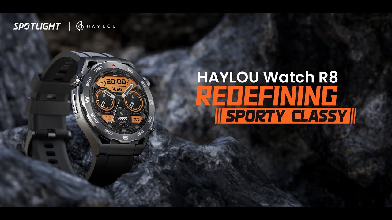 Haylou R8 Smartwatch Unboxing and Review: Redefining Sporty Classy