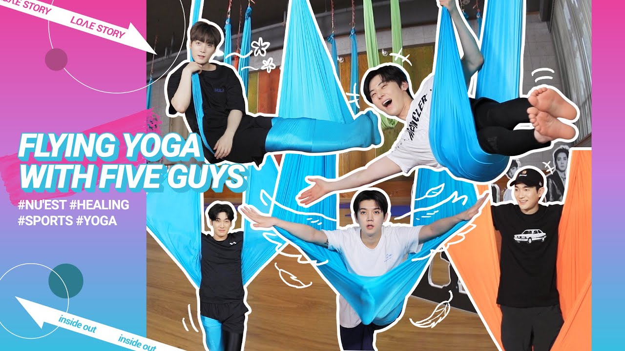 [L.O.Λ.E STORY: INSIDE OUT] EP 21. 다섯 남자 플라잉 요가 (Flying Yoga with five guys)