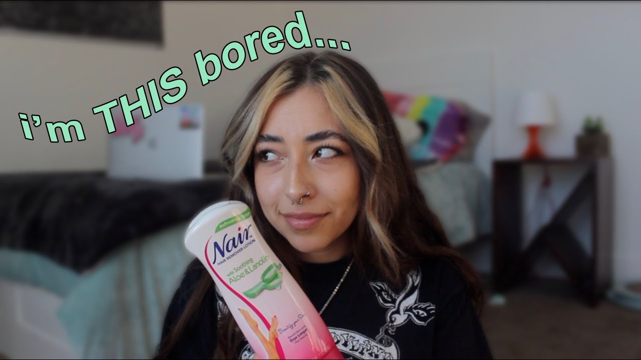 REMOVING MY ARM HAIR WITH NAIR