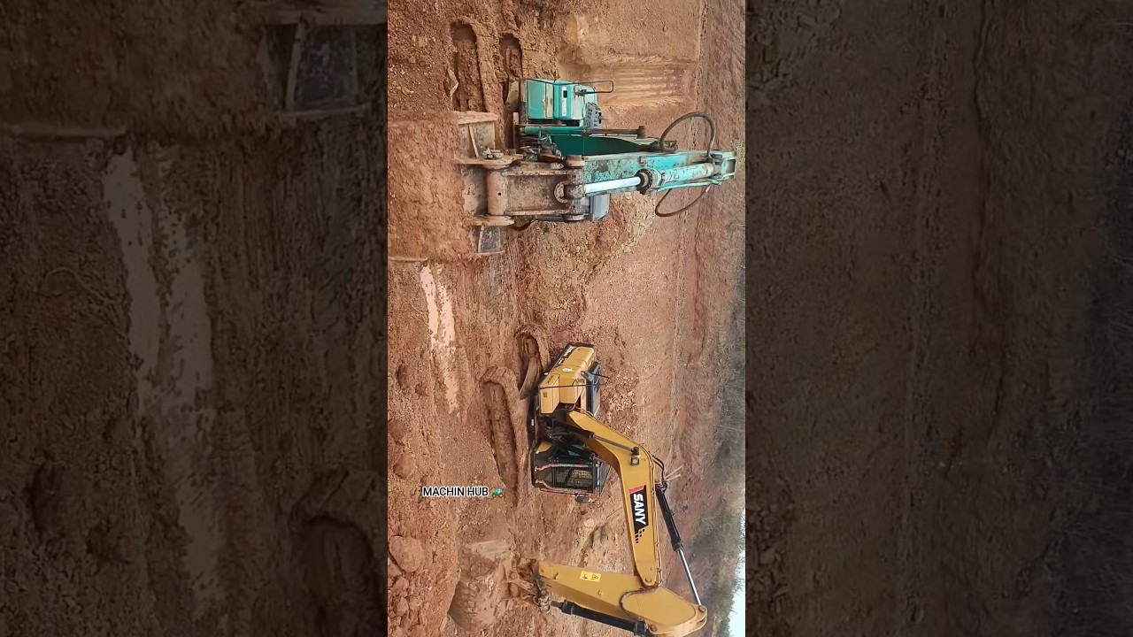 KOBELCO 210  & SANY 215 WORKING ON ✨..... 