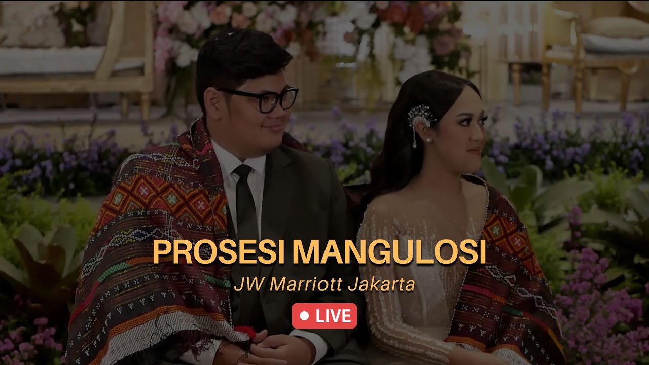 Prosesi Mangulosi Adat Batak at JW Marriott Jakarta - Carissa & Andiza