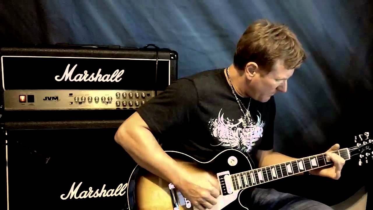 Glenn DeLaune - Boss GT-10 - 4 Cable Method Demo with the Marshall JVM 205H