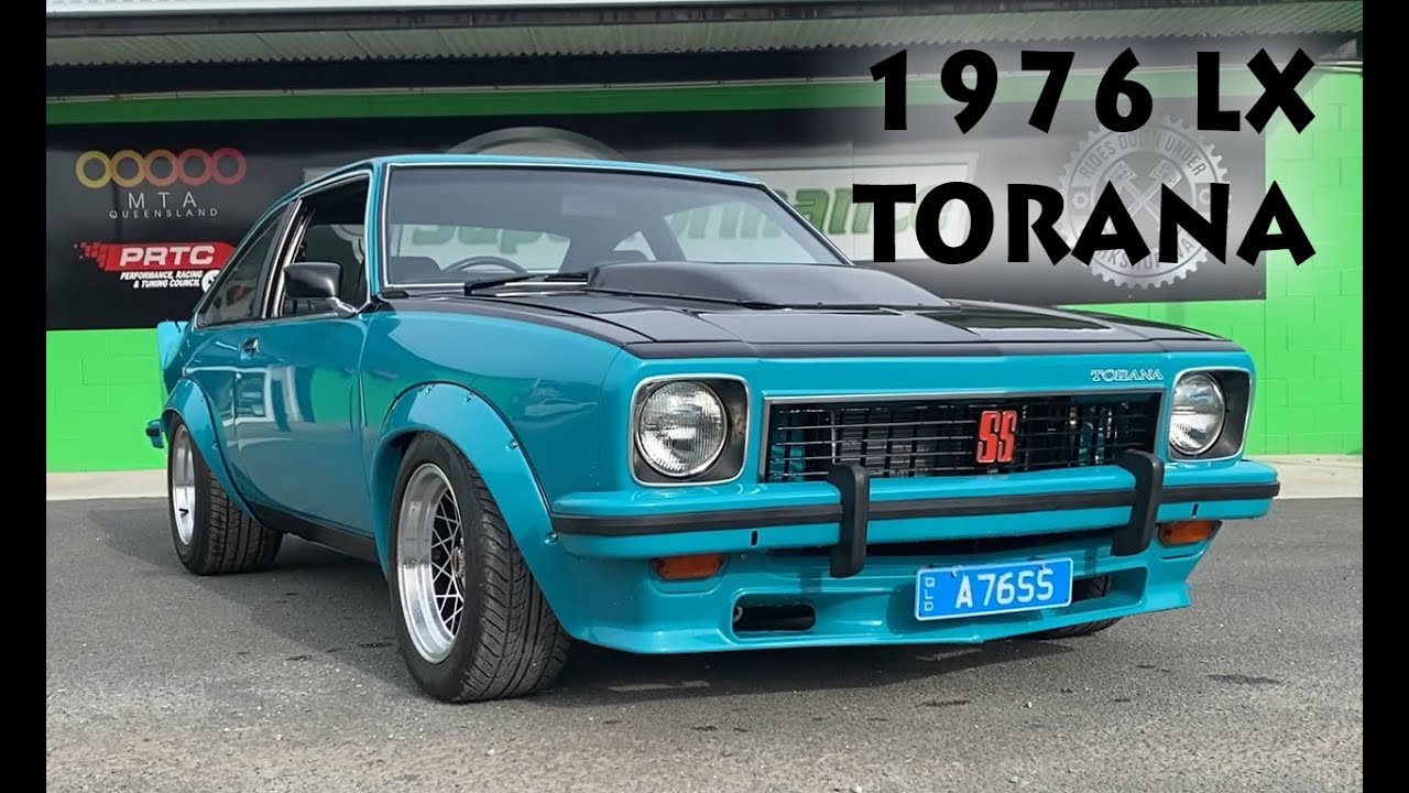 Оригинальный SS LX Torana Hatchback 1976 года выпуска.