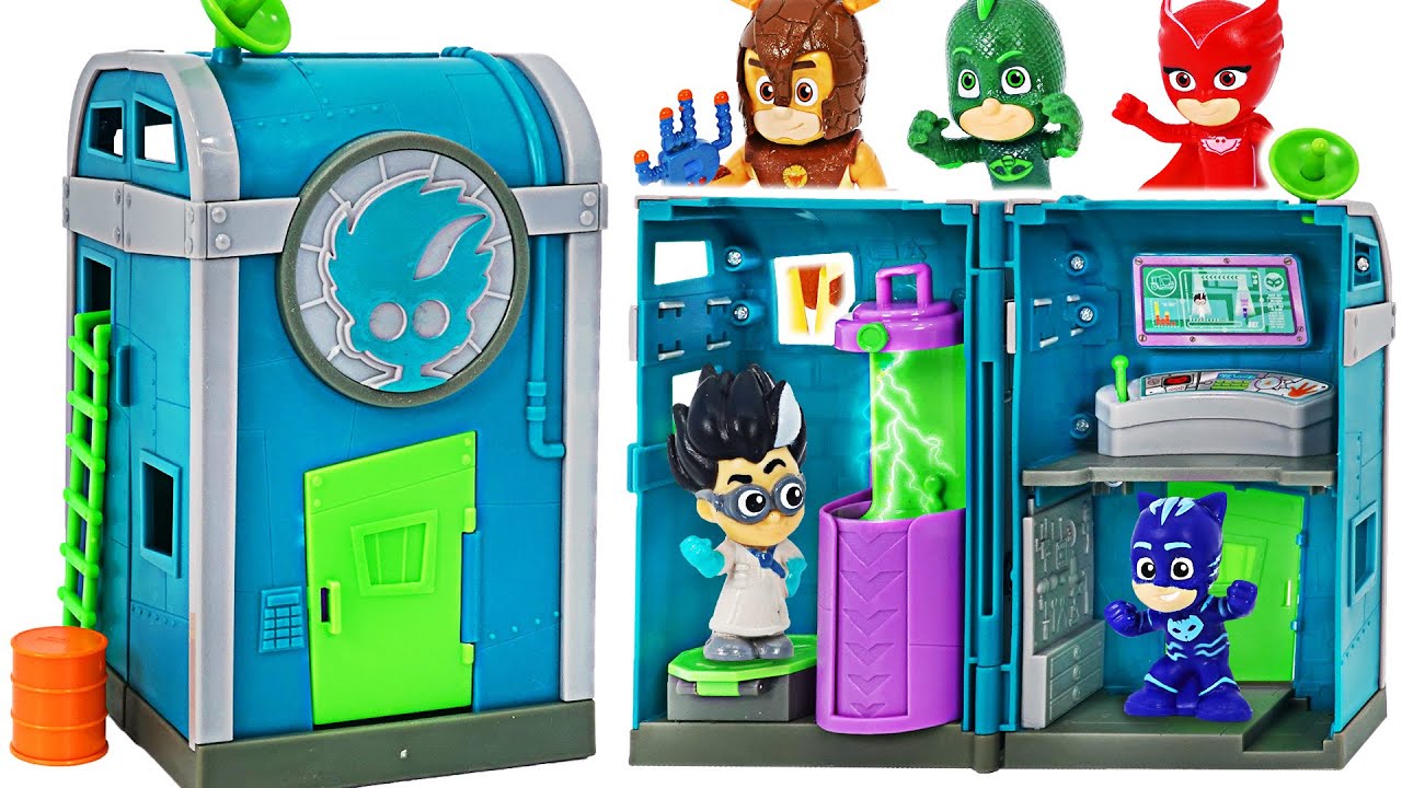 パジャマスク秘密基地ロミオの隠れ家が変身! 折りたたんで行く! | ドゥドゥポップトイ