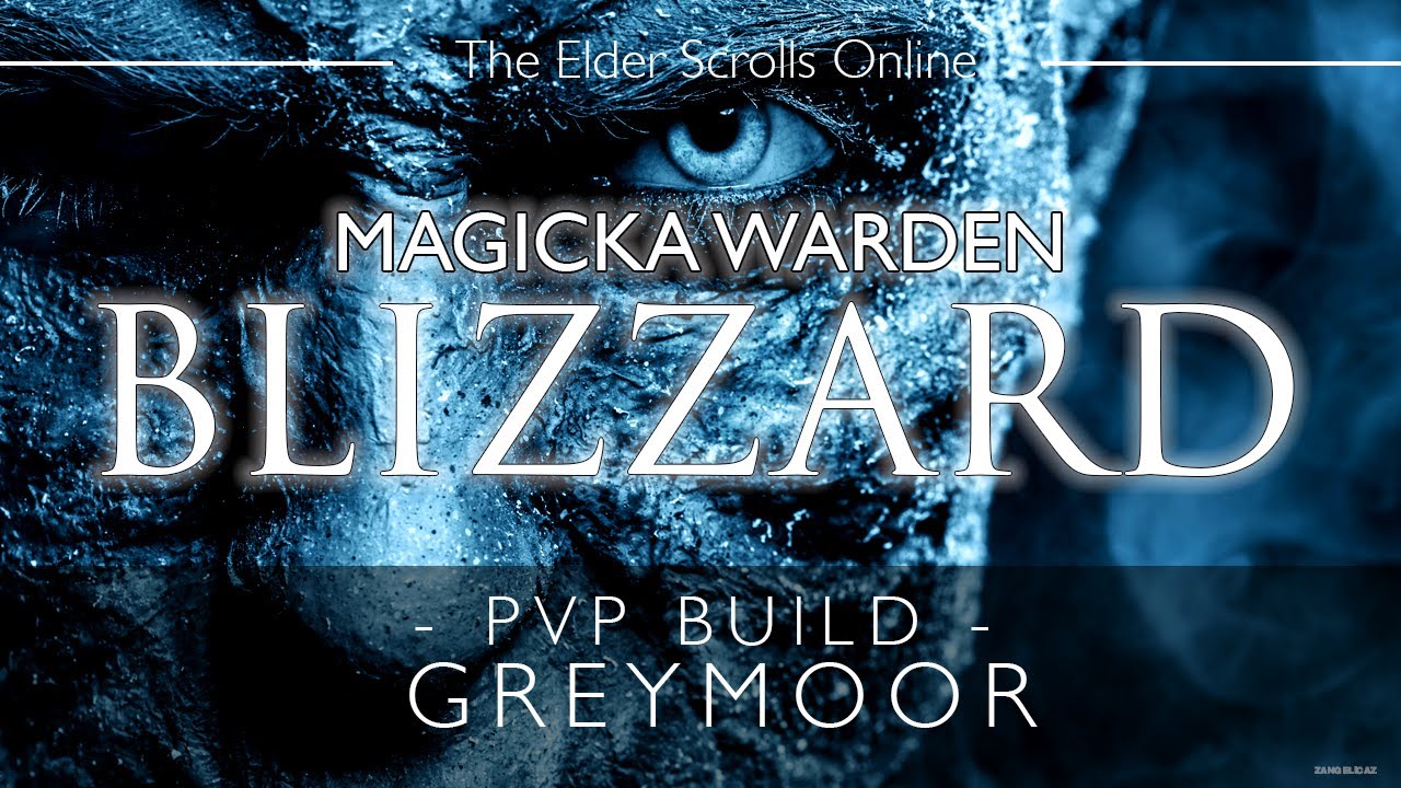 ESO Magicka Warden PvP Build & Gameplay | Blizzard | Greymoor
