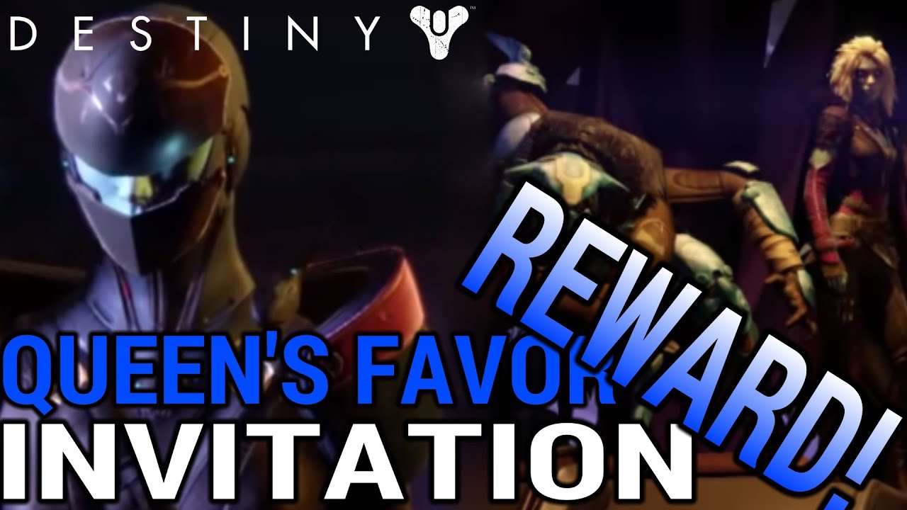 Destiny: Queens Favor Invitation - 