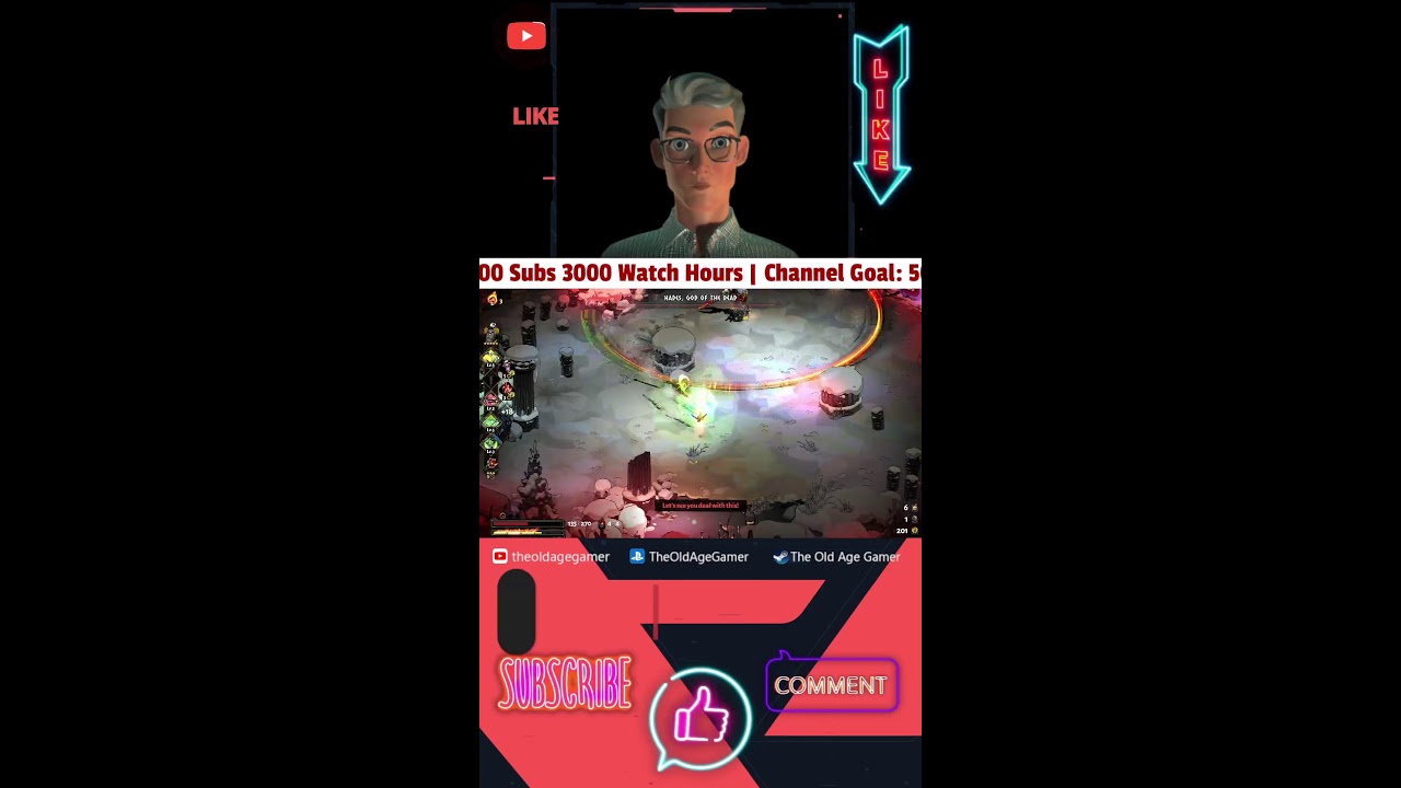 V Come and watch The Old Age Gamer beat Hades LIVE Shield of Chaos Aspect of Zagreus MAXED out TITAN